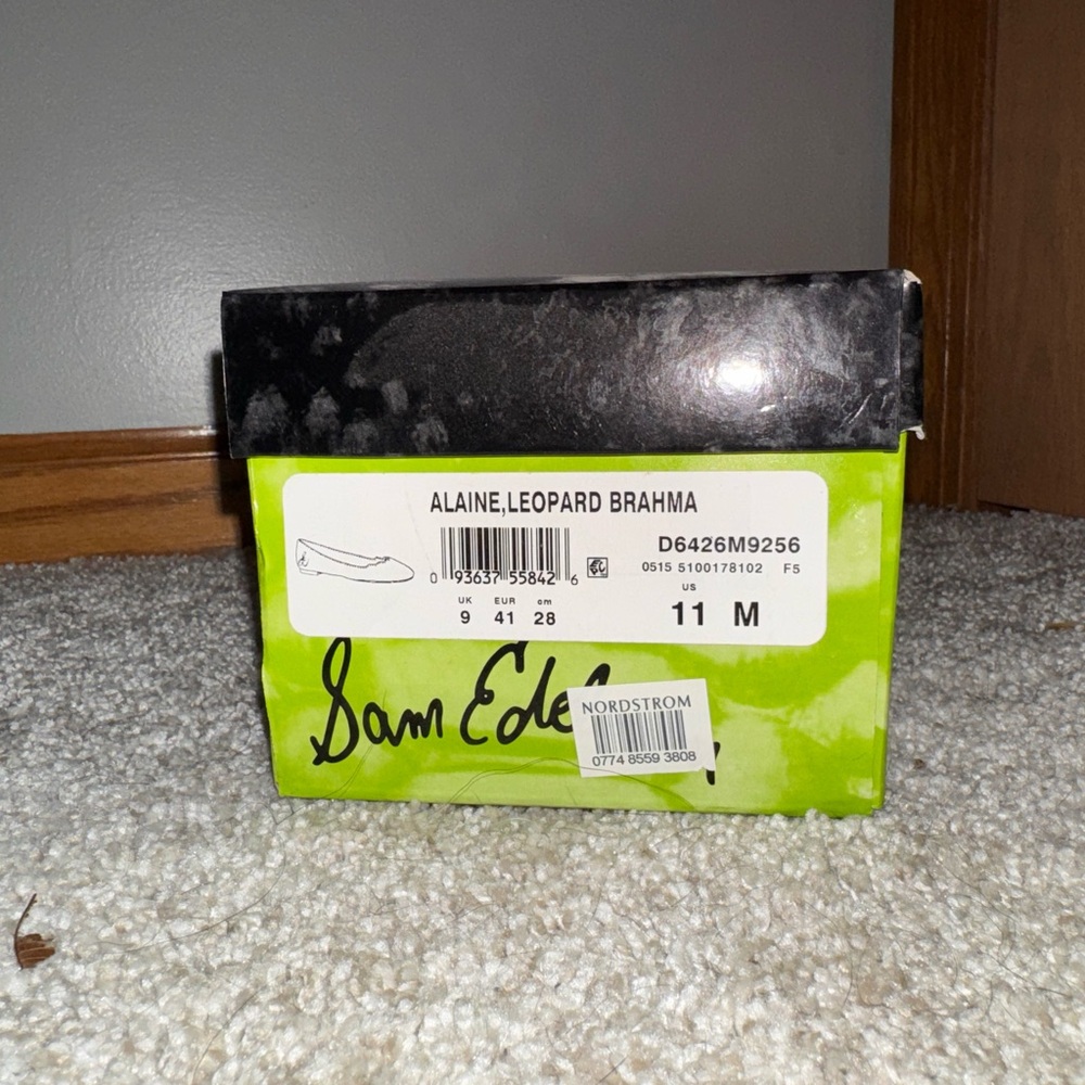 Sam Edelman Leopard Print Flats